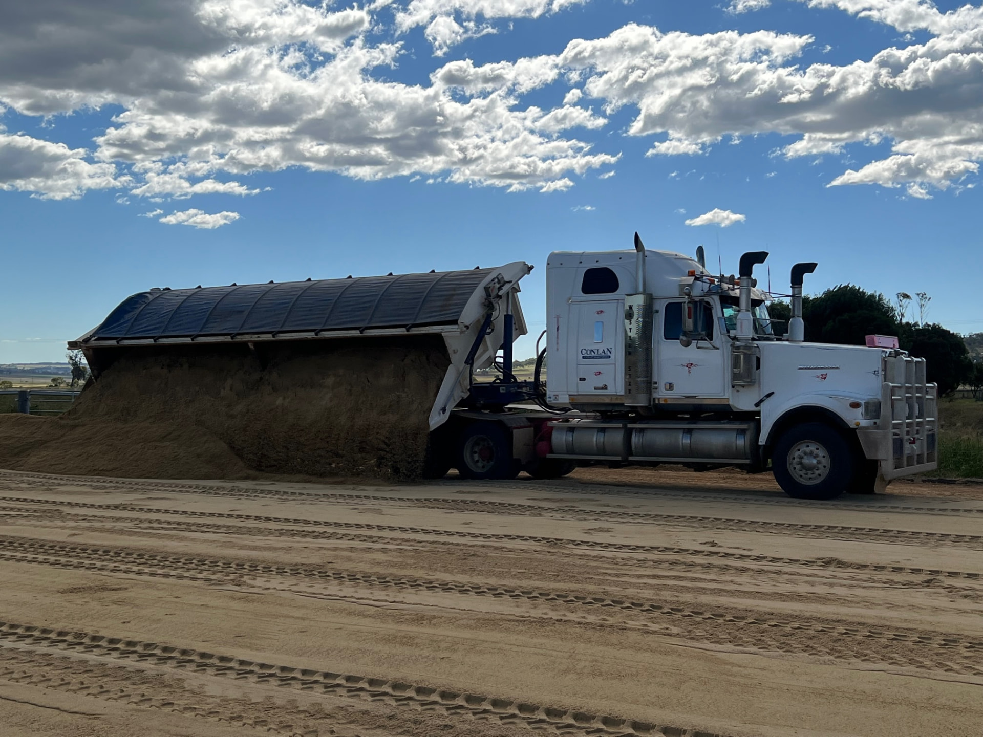 Agriculture haulage by Conlan Contracting